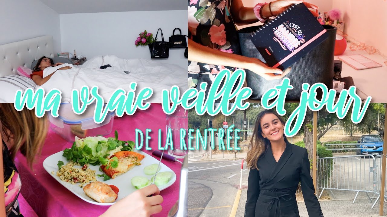 ma VRAIE veille et jour de la rentrée en terminal / back to school ep 6