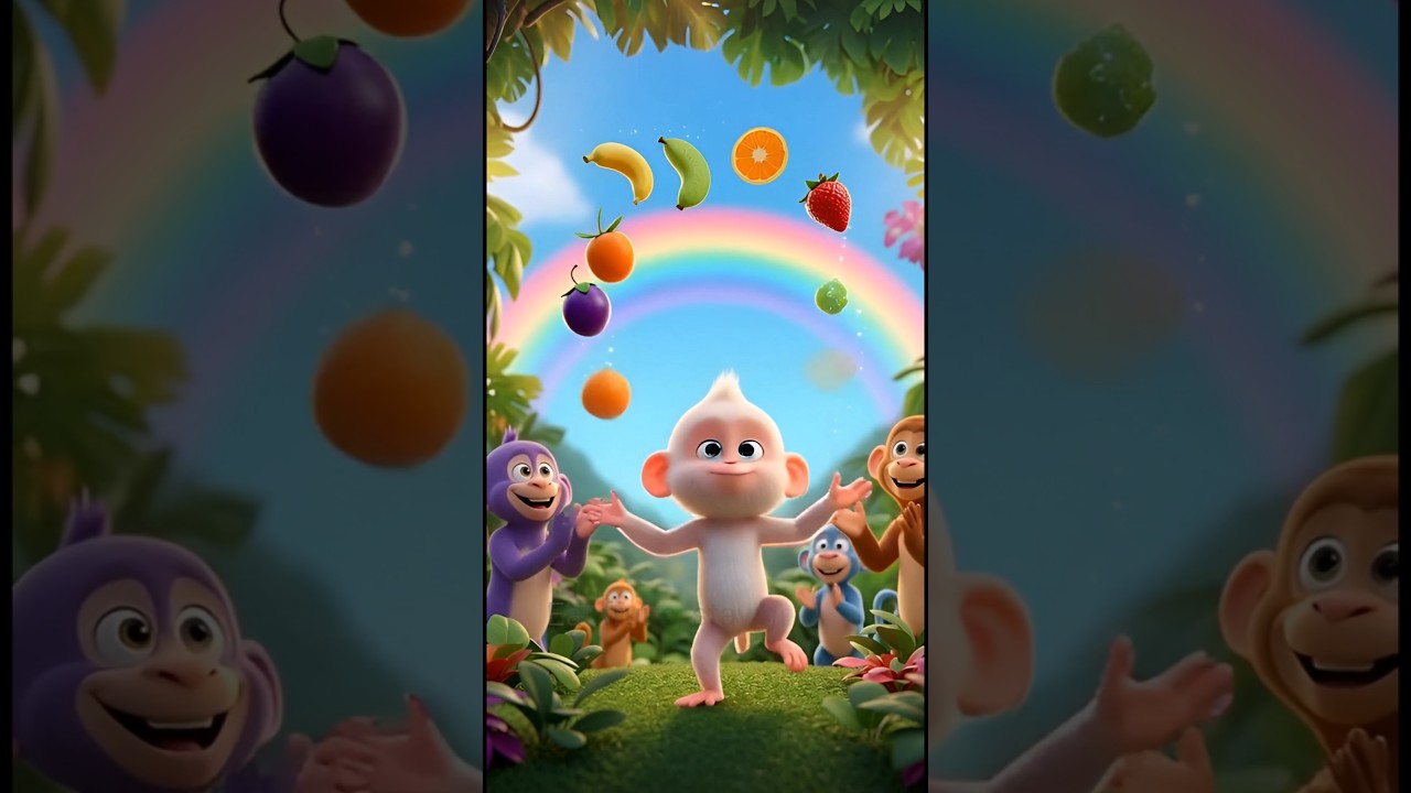 Five fruit name🍎 | Educational Kids Video