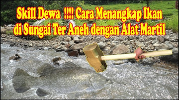 SKILL DEWA !!!!! MENANGKAP IKAN MENGGUNAKAN MARTIL