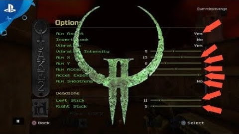 Quake 2 Remastered My best PS4 controller settings