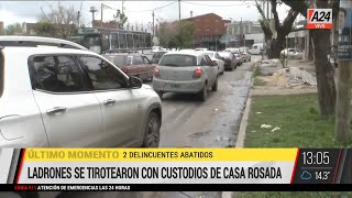 🚨 Custodios de Casa Rosada MATARON a dos DELINCUENTES en González Catán