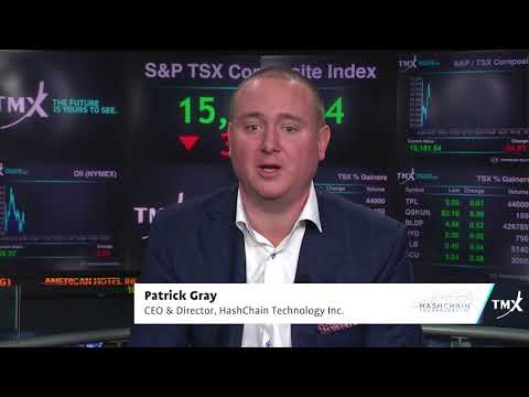 View from the C-Suite: Patrick Gray, Director and CEO of HashChain Technology Inc., tells his company's story. Filmed on February 14, 2018