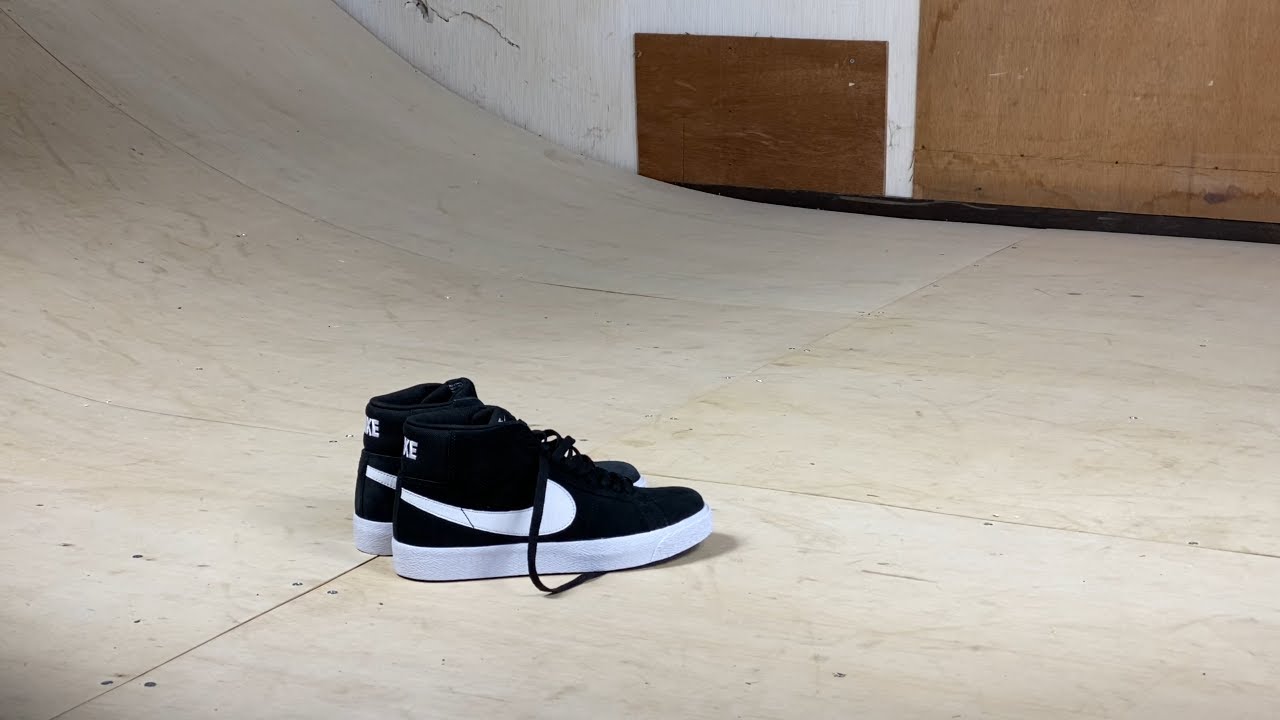 Nike SB Zoom Blazer Mid ブラック/ホワイト 28cm nike-sb-zoom-blazer-mid-black-