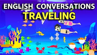 Going Traveling - English Conversation Dialogues - Beginner Intermediate Level