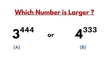 Compare 2 Exponents with Different bases