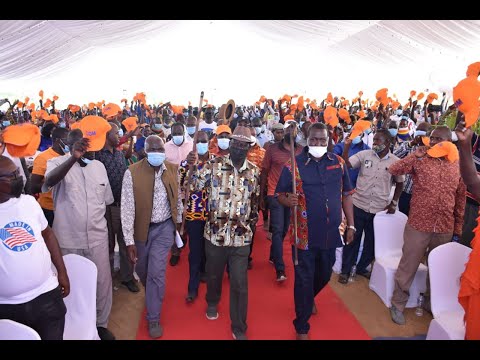 LIVE; RAILA IN ELDORET RUTO'S BEDROOM!!AZIMIO LA UMOJA! #INAWEZEKANA!