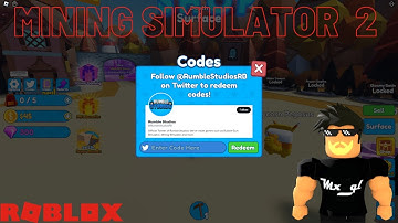Mining Simulator 2 [ALL WORKING CODES] (OCTOBER 2022) | Roblox