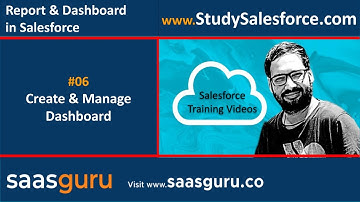 06 Create and Manage Dashboard and Put Reports as Components in Dashboards in Salesforce Lightning