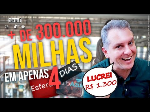 💳VEJA COMO EU CONSEGUI MAIS DE 300 MIL MILHAS EM APENAS 4 DIAS. DICA SUPER SIMPLES E FÁCIL PRA VOCÊ.