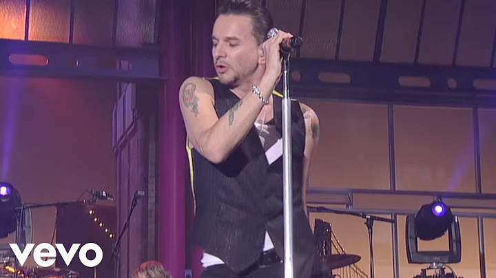 Personal Jesus Live version - Live performance video thumbnail