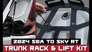 How to Install the Trunk Rack and Trunk Lift Kit on the 2024 CanAm Spyder RT Sea to Sky