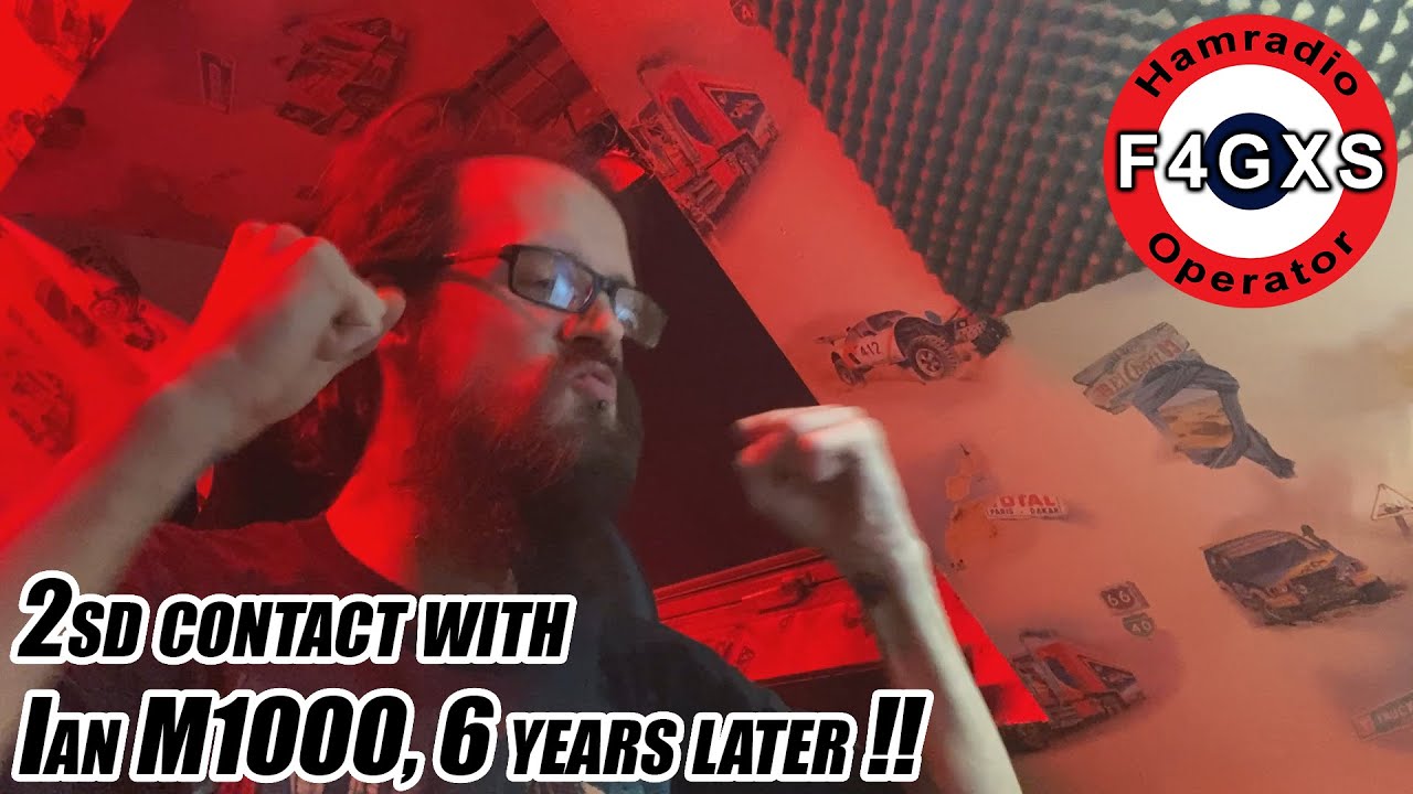 My 2sd contact 6 years after with Ian M1OOO on EI2MGR Repeater.