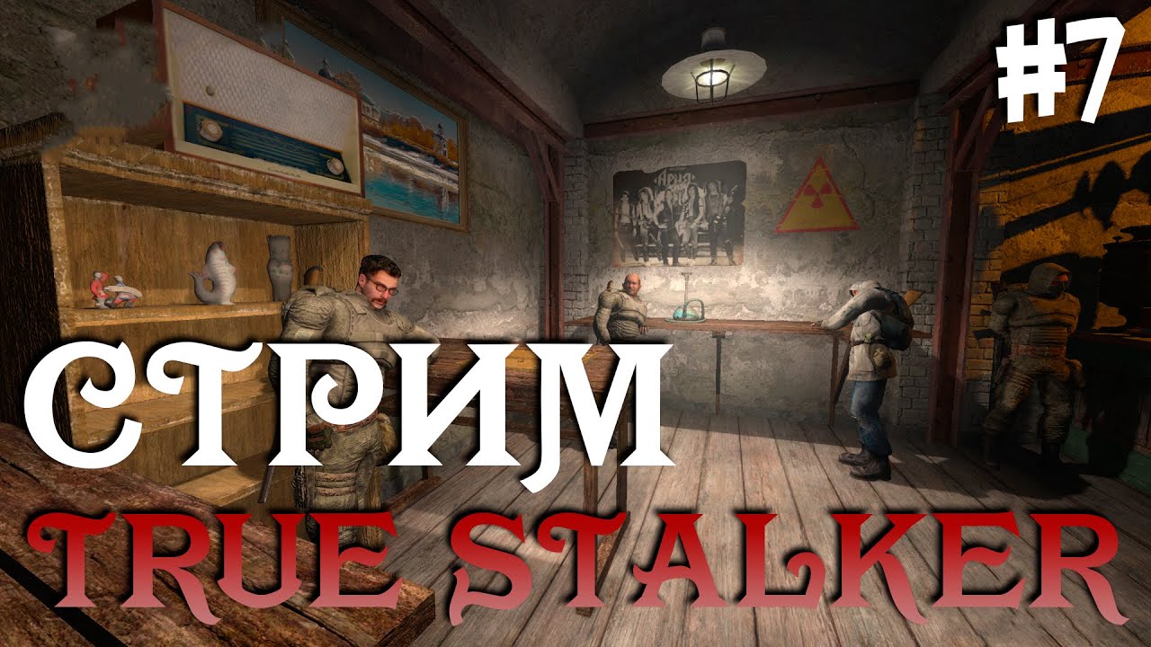 Стрим СТАЛКЕР True Stalker / Прохождение STALKER Настоящий Сталкер #7 ...