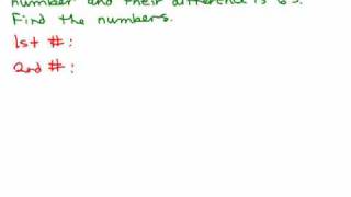 One variable Problem 1