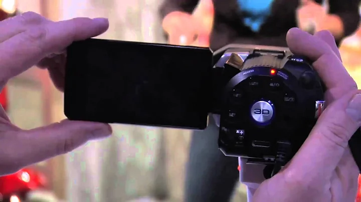 JVC at CES 2011 -- Full HD 3D Camcorder