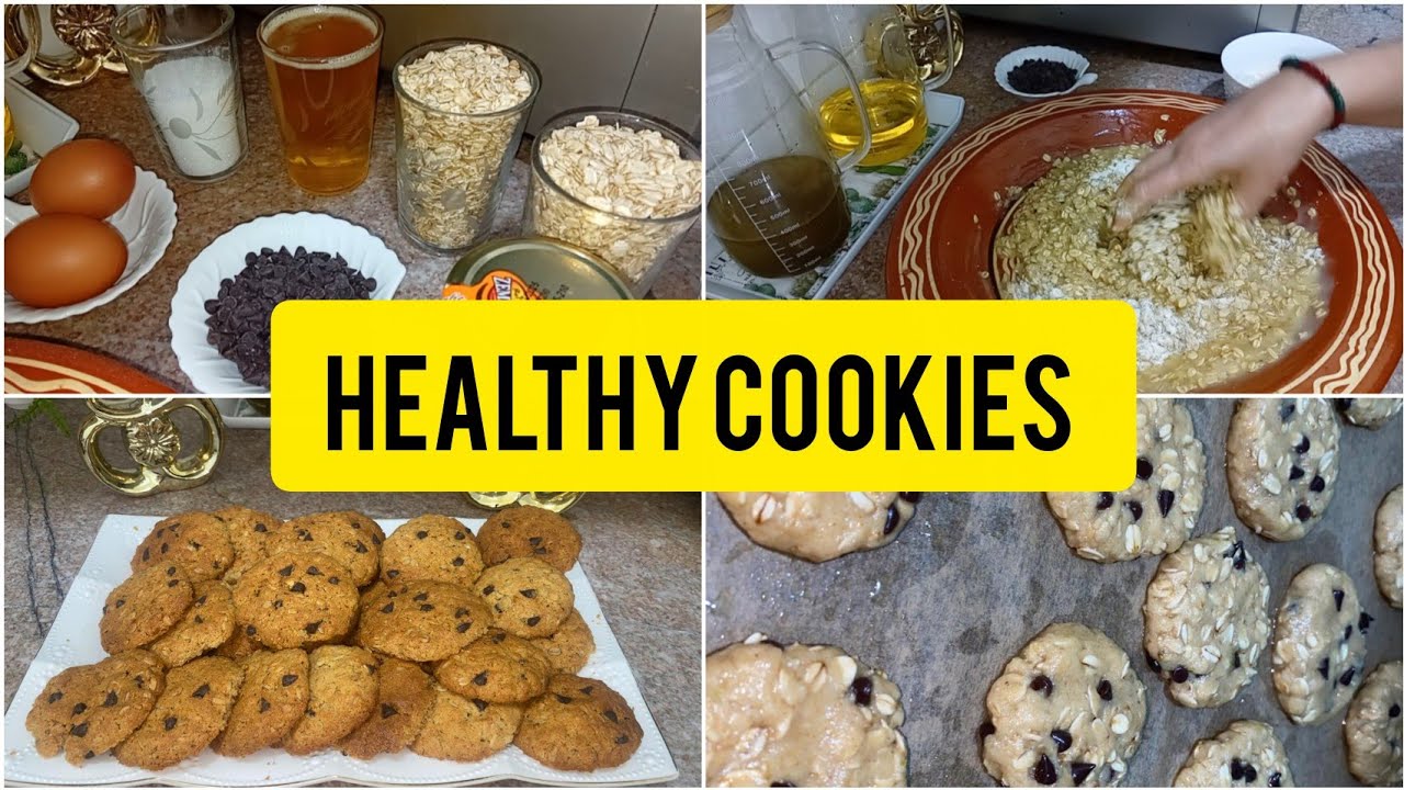 Healthy cookies🍪🍪 وصفة كوكيز بالشوفان صحية و 
