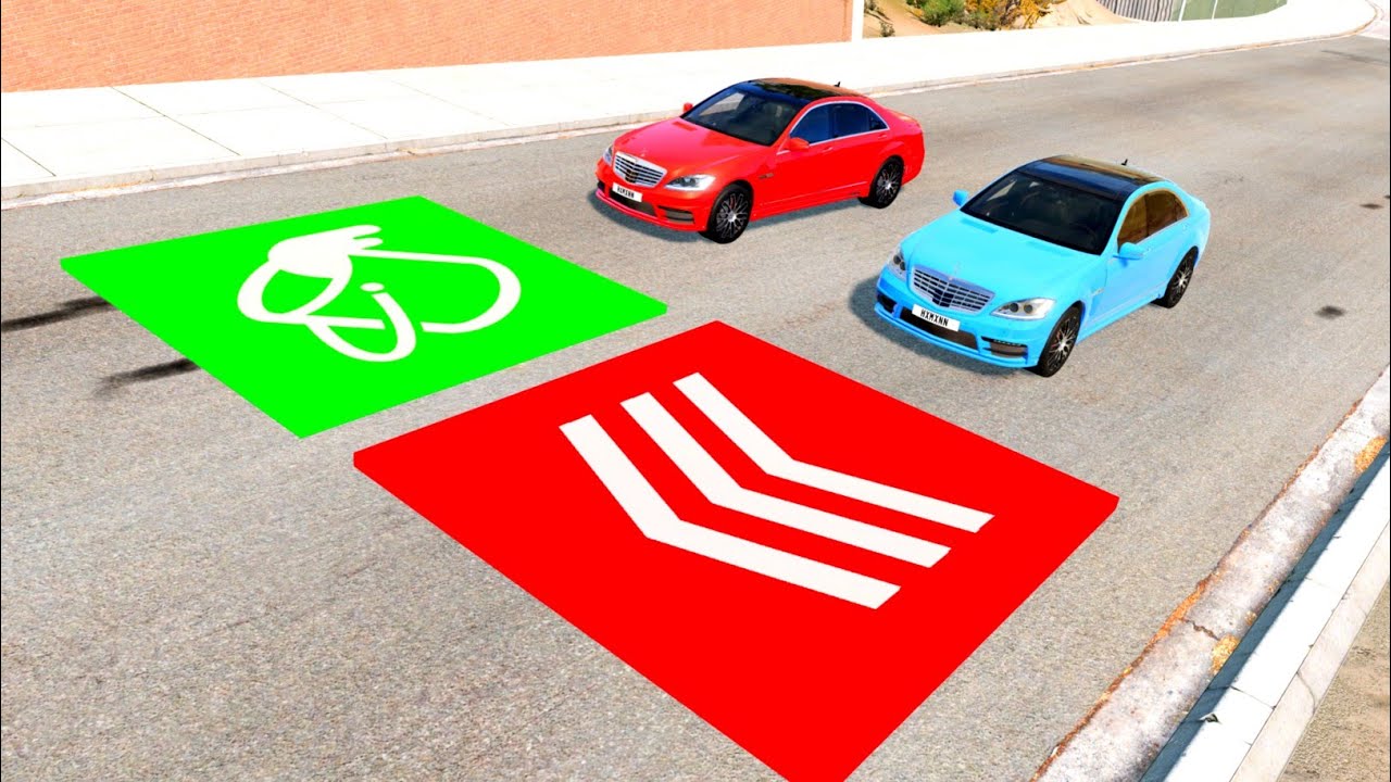 Instant 1122 MPH Boost,Paint Car Blast: Which BeamNG Car Survives the Farthest?! #67