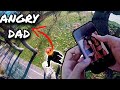 ESCAPING ANGRY DAD Epic PARKOUR CHASE Pov 