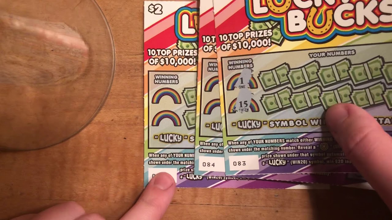 $2 Lucky Bucks Ticket 🍀 Will We Get Lucky ? ☘️ - YouTube
