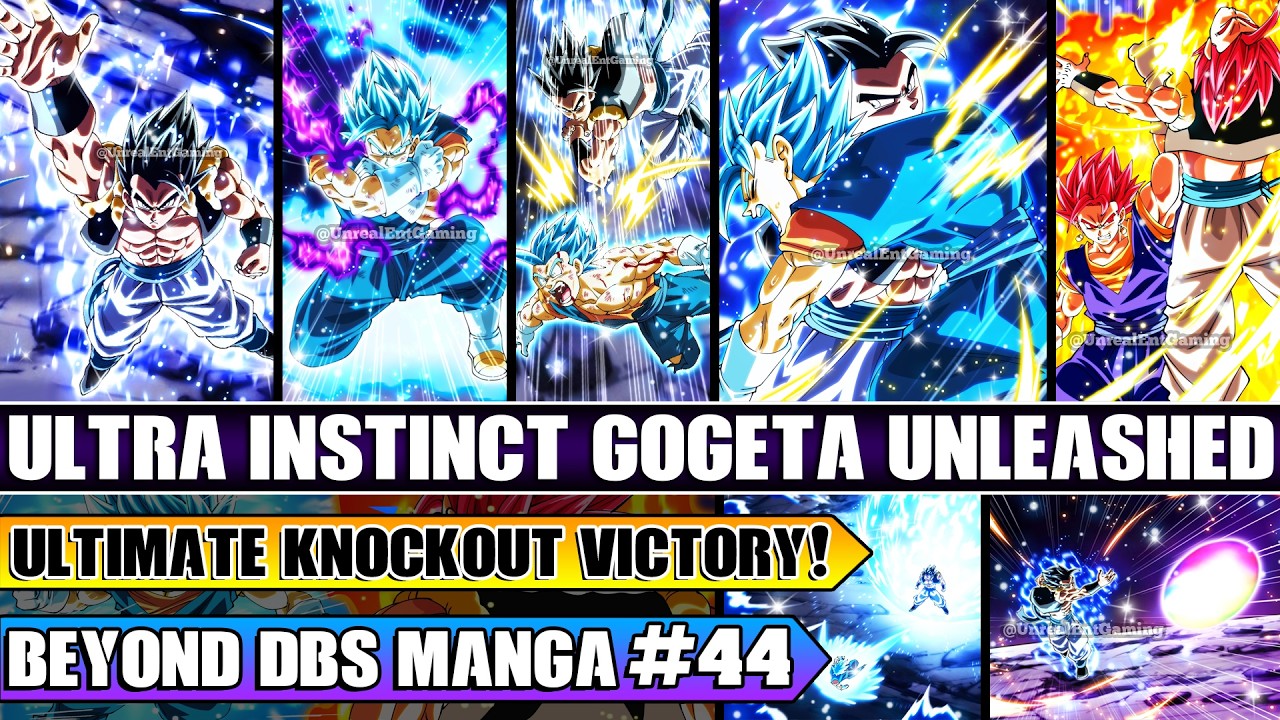 Beyond Dragon Ball Super And The Winner Is ...?! Ultra Instinct Gogeta Vs Vegito Explosive Finale!