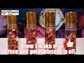 DIY | Rose petal and gold infused lip oil.
