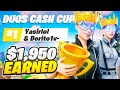 1ST PLACE CONSOLE DUO CASH CUP FINALS 🏆 ($1950) (ft. @Dorito1v)