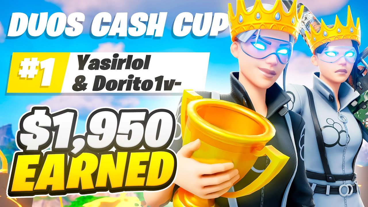 1ST PLACE CONSOLE DUO CASH CUP FINALS 🏆 ($1950) (ft. @Dorito1v) - YouTube