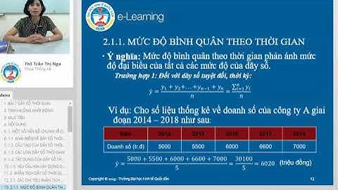 Phương pháp tăng giảm trung bình thống kê kinh doanh năm 2024