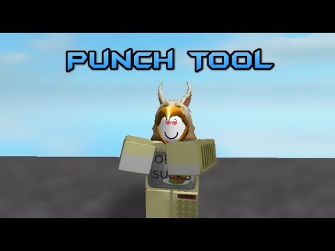 Roblox How To Make A Punch Tool Youtube - roblox punch gear