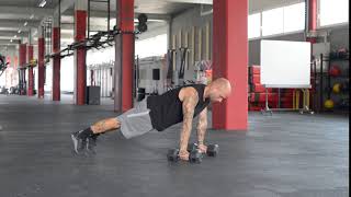 Double Dumbbell Push ups