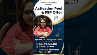 Activation Pool & FSP Offer II Modicare II April 2026 II New Dhamaka II Debodyutee Sarkar