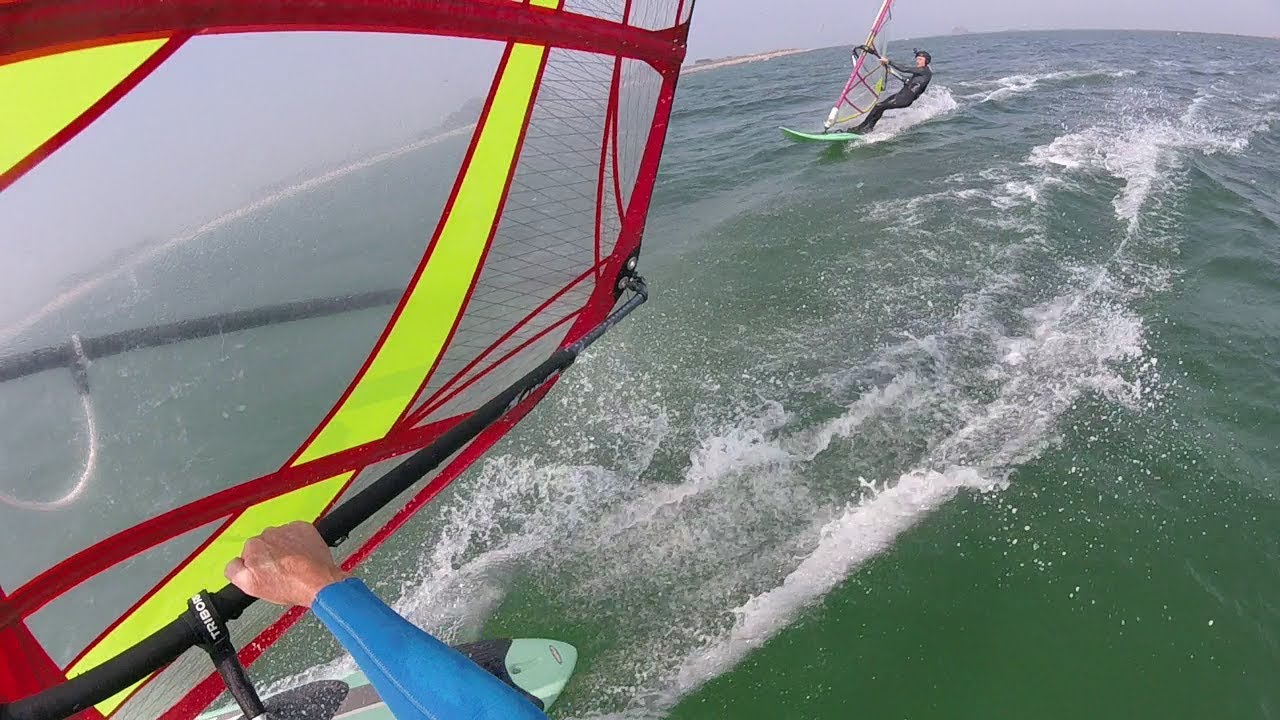 2019 06 27 windsurf à Tréompan (1ère partie)