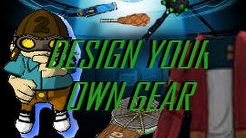 Fusion Fall Legacy Create Your Own Gear?!