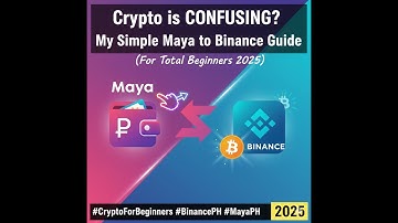 **Crypto is CONFUSING? My Simple Maya to Binance Guide (For Total Beginners 2025)**