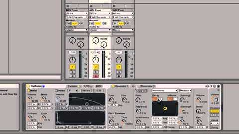 13  ABLETON TUTORIALS   Synthesis with Collision