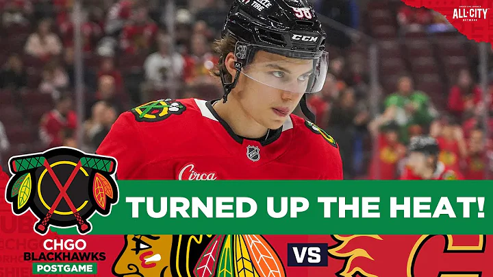 BLACKHAWKS POSTGAME: Connor Bedard HAT TRICK & Chicago Beats Calgary! | CHGO Blackhawks Podcast