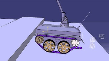 LMS. Virtual Lab - Tracked Vehicle Simulation