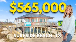 Must-See Surfside Beach TX Home With GREAT Water Views | Home Tour - For Sale