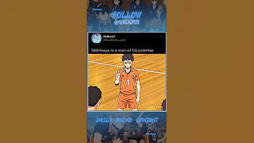 Nishinoya is Genius | Haikyuu