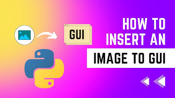 How to insert an image in GUI using Tkinter | Python | Code with Dawood