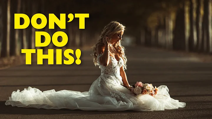 10 MISTAKES  wedding photographers make.
