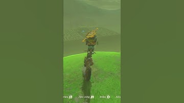 Zelda Breath of the Wild  CAN YOU DO THIS MASTER CYCLE TRICK?