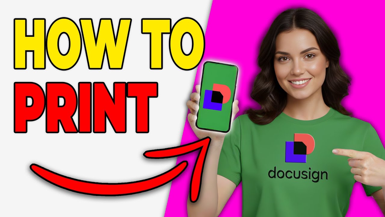 How To Print Signed DocuSign Document [Fast Tutorial 2026] - YouTube