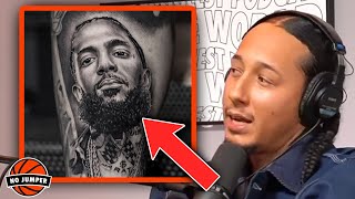 YeloHill Talks Getting DP'ed For a Nipsey Hussle Tattoo