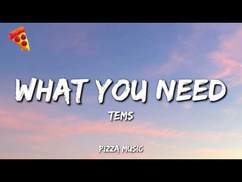 Tems - What You Need (Lyrics)