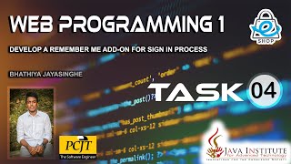Celebrity Web Programming 1 | Task 4 | Java Institute | Bhathiya Jayasinghe Net Worth