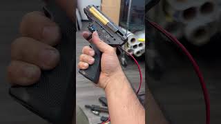 KWA 2GX Gearbox with JeffTron Optical ETU 18:1 9 tooth dsg, an adv brushless motor on 11.1v