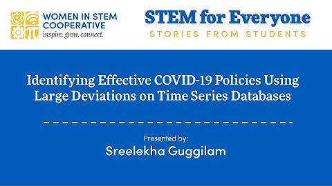 Identifying Effective COVID-19 Policies Using Large Deviations on Time Series Databases