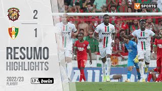 Resumo | Highlights: Marítimo 2-1 Est. Amadora (Playoff 22/23)