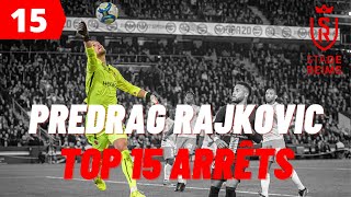 Predrag RAJKOVIC, Top 15 des plus beaux arrêts